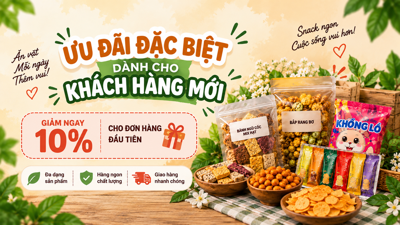 Khách hàng mới – Nhận ngay ưu đãi giảm 10% tại Minh Triển