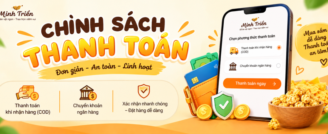 CHÍNH SÁCH THANH TOÁN